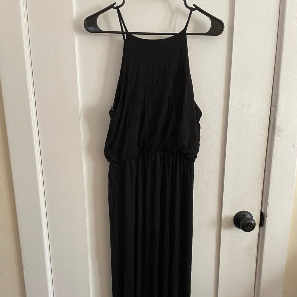 Forever 21 black maxi dress